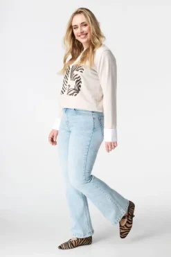 Flared leg jeans JASMIN