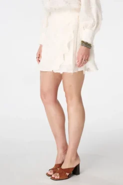 Fluffy overslag skort