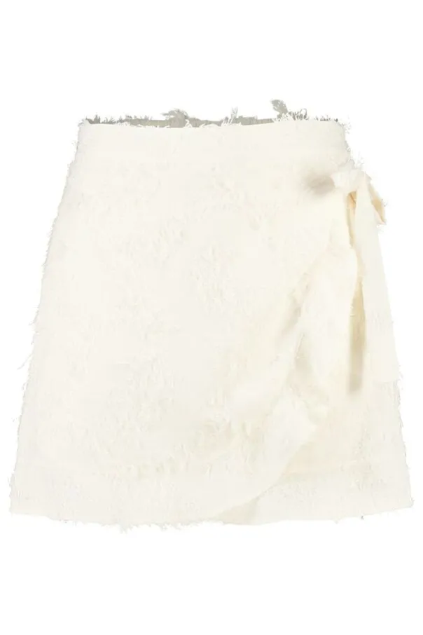 Fluffy overslag skort