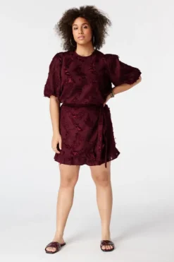 Fluffy overslag skort