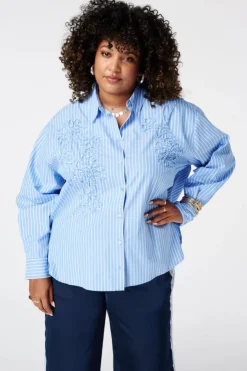 Gestreepte blouse