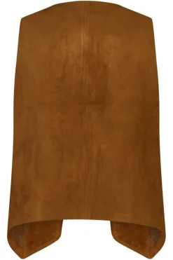 Gilet met embroidery en studs