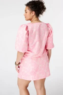 Jacquard blouse