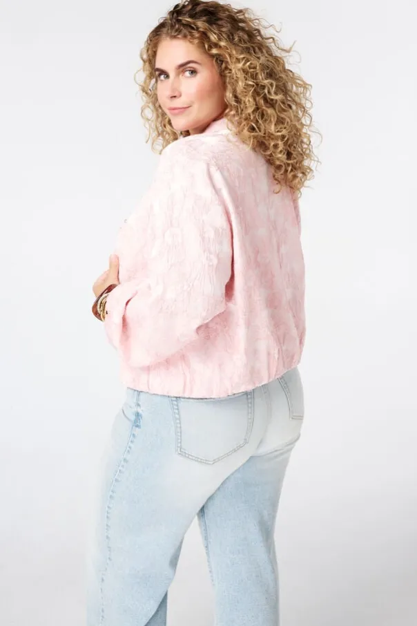 Jacquard bomber jasje