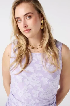 Jaqcuard maxi jurk