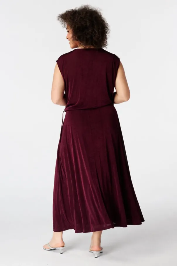 Jurk met overslaglook