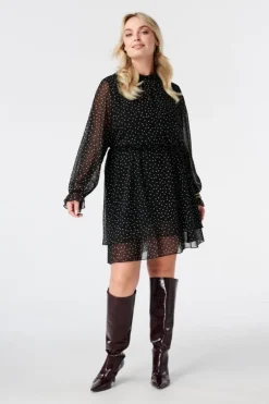 Jurk met polka dot