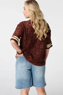 Kanten top in jersey look
