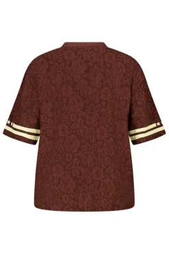 Kanten top in jersey look