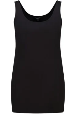 Katoenen extra lange singlet