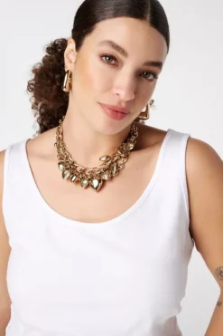 Katoenen extra lange singlet