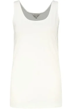 Katoenen extra lange singlet