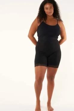 Korte legging met kant