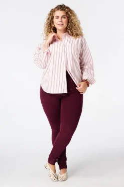 Legging met sierknopen