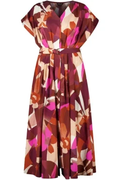 Maxi jurk met ceintuur