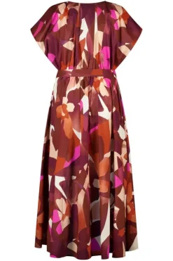 Maxi jurk met ceintuur