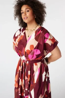 Maxi jurk met ceintuur