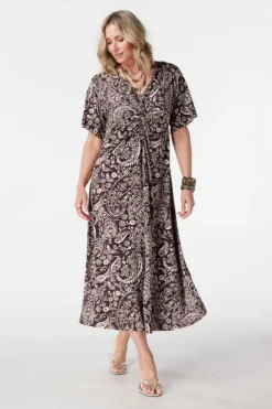 Maxi jurk met print