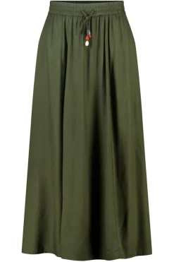 Maxi rok met elastische taille