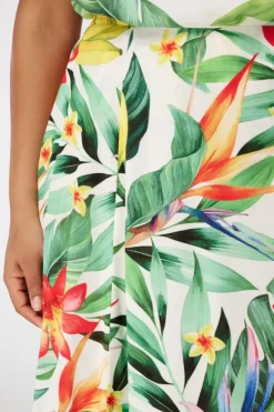 Maxi rok met print