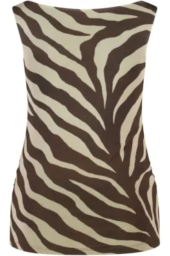Mesh top met print