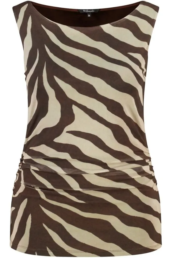 Mesh top met print