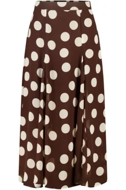 Midi rok met print