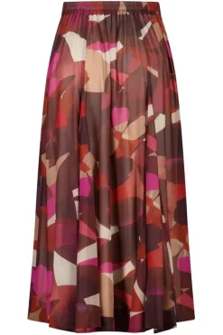 Midi rok met print