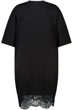 Oversized jurk met kant