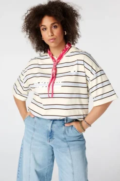 Oversized t-shirt met artwork