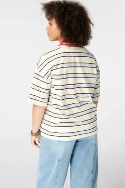 Oversized t-shirt met artwork