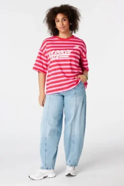 Oversized t-shirt met artwork