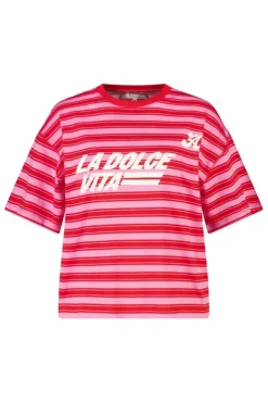 Oversized t-shirt met artwork