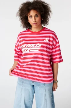 Oversized t-shirt met artwork