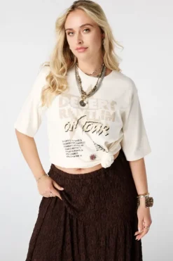 Oversized t-shirt met print
