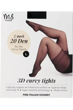 2-pack 3D Super stretch panty 20 denier