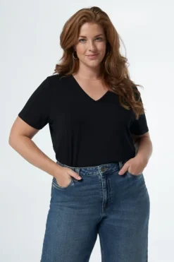 2-pack T-shirts met V-hals