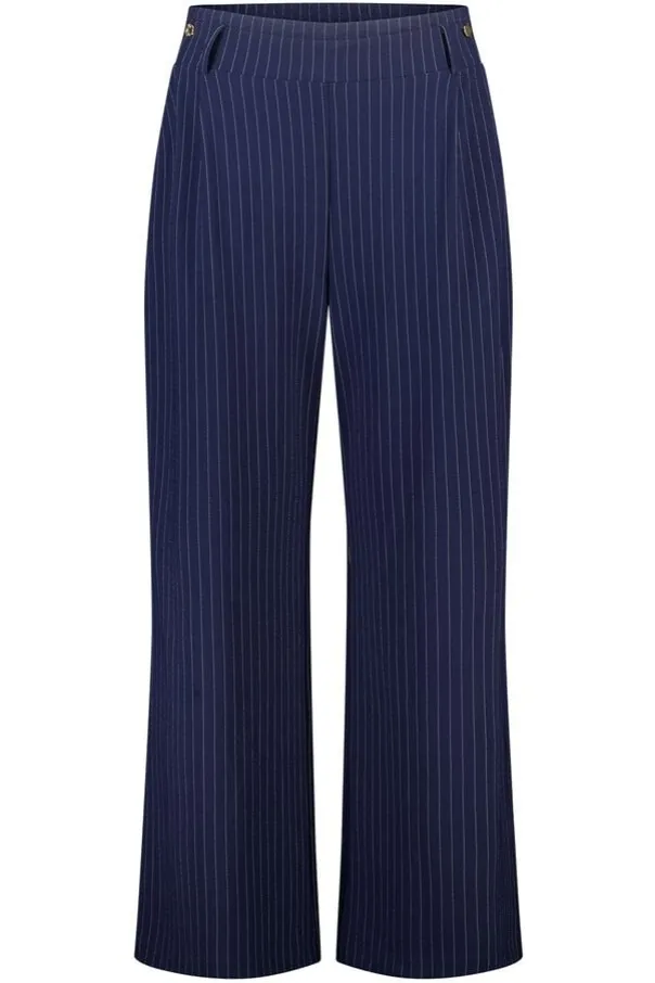 Pantalon met krijtstreep