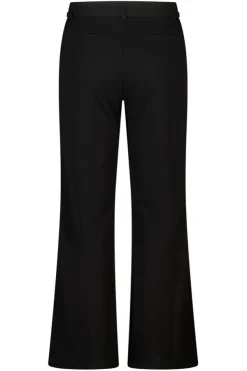 Rechte pantalon met ceintuur