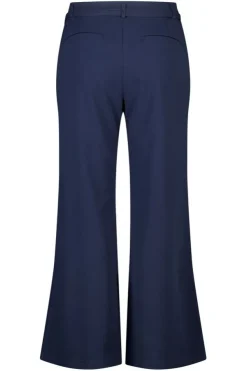 Rechte pantalon met ceintuur