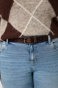 Riem met animal print