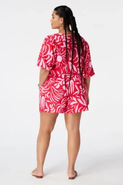 Short met elastische taille