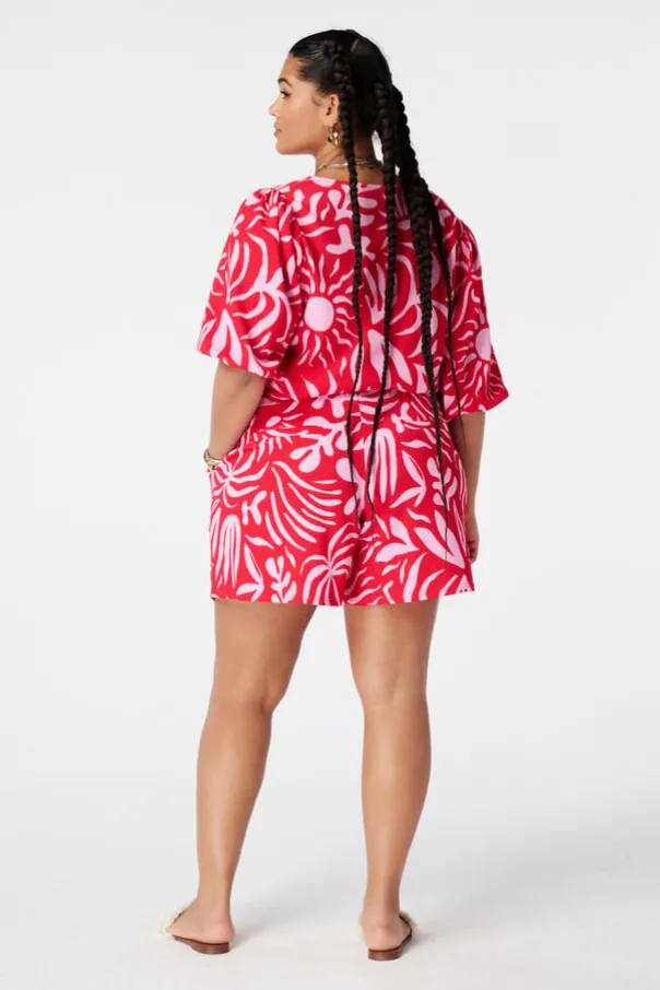 Short met elastische taille