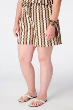 Short met elastische taille