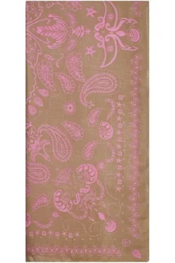 Sjaal met decoratieve print