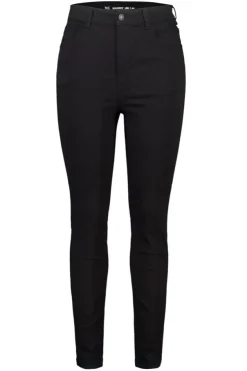 Skinny leg high waist jeans CHERRY
