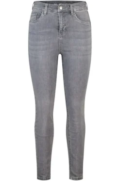 Skinny leg high waist jeans CHERRY