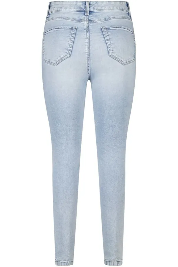 Skinny leg jeans CHERRY