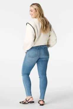 Slim leg jeans IRIS met stretch