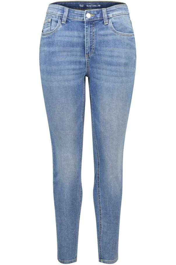 Slim leg jeans IRIS met stretch